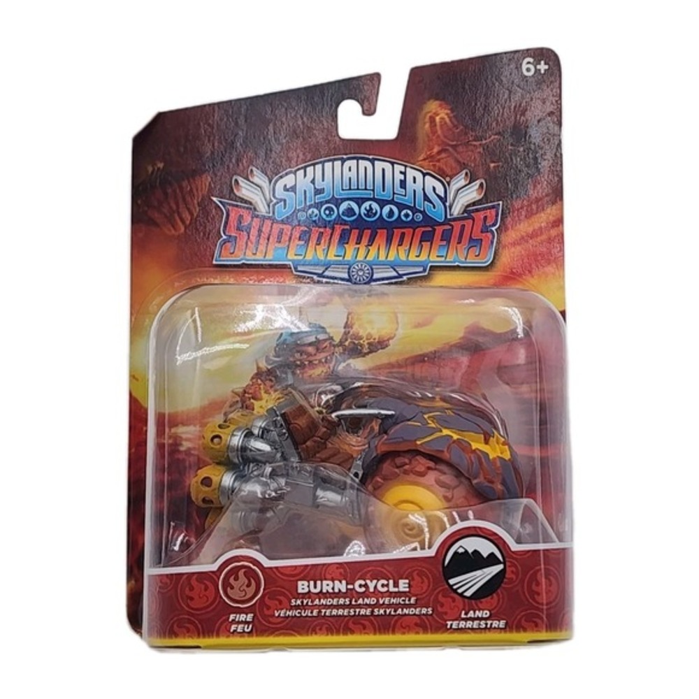 Skylanders Burn-Cycle SuperChargers‎ Land Vehicle Fire Element New Sealed in Box